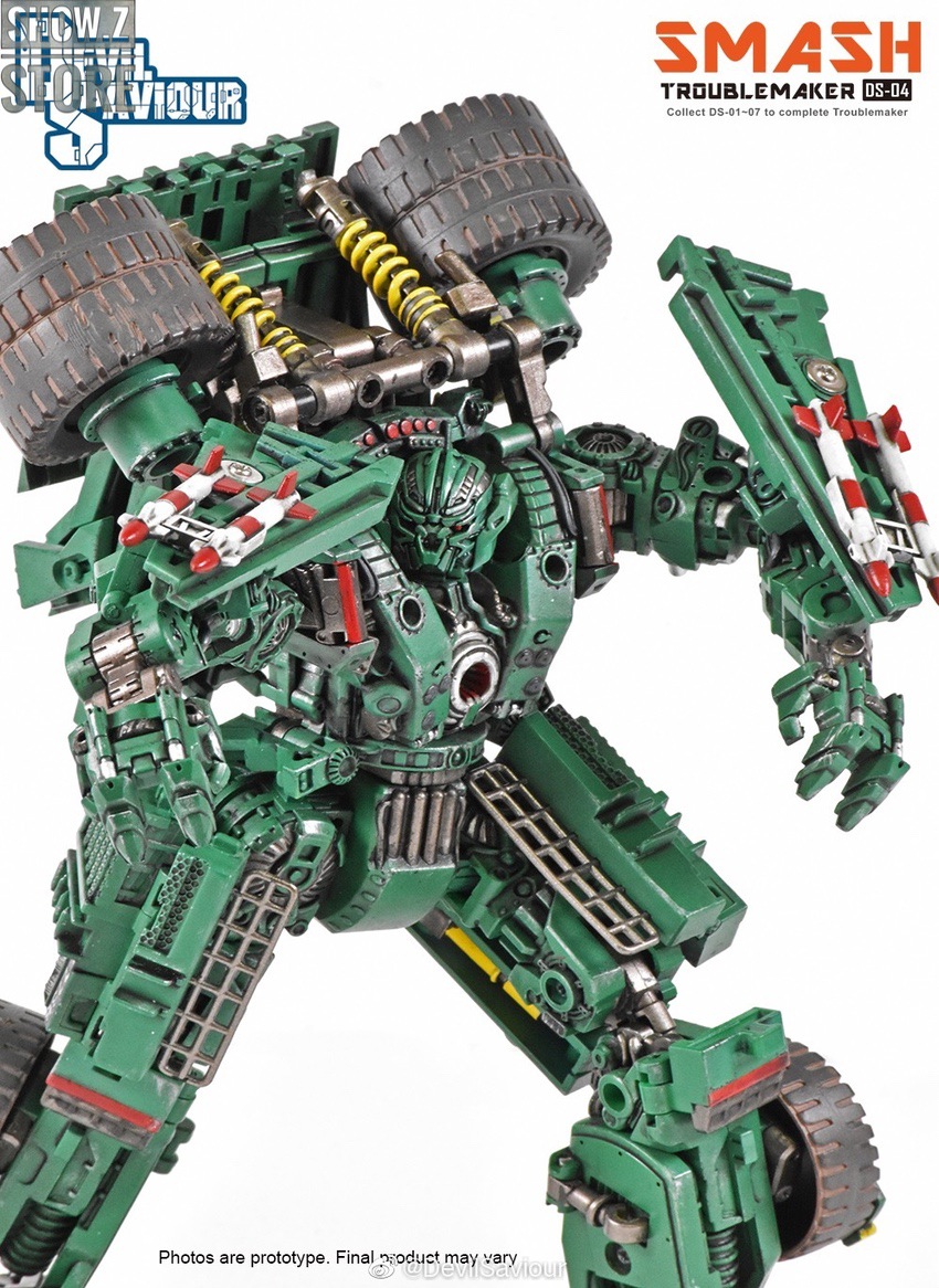 中古 Devil Saviour DS-04 Smash Devil Saviour (BombusBee) DS-04 Smash of Trouble Maker (Long