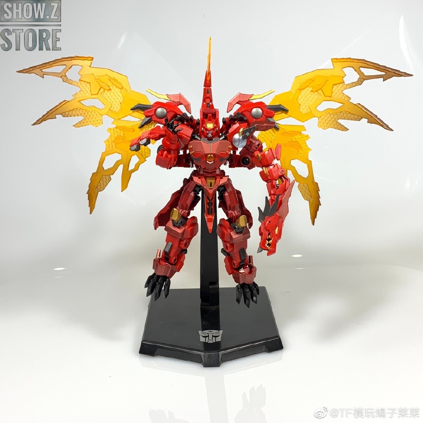 IronFactory Iron Factory IF EX-42 EX42 Heatdeath Heat Death Red Dragon  Transmetal 2 Megatron - Show.Z Store