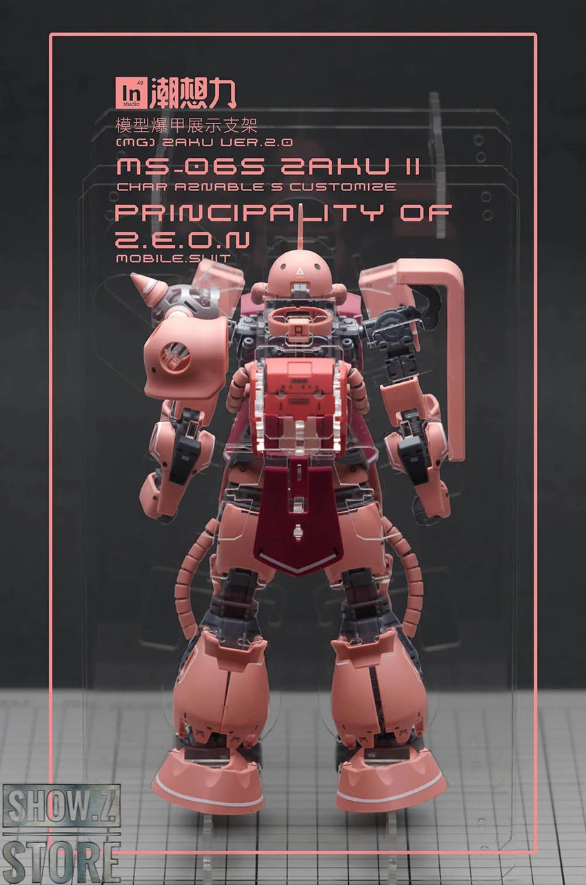 Inforce MS-06S Zaku II Commander Type Internal Structure Showcase