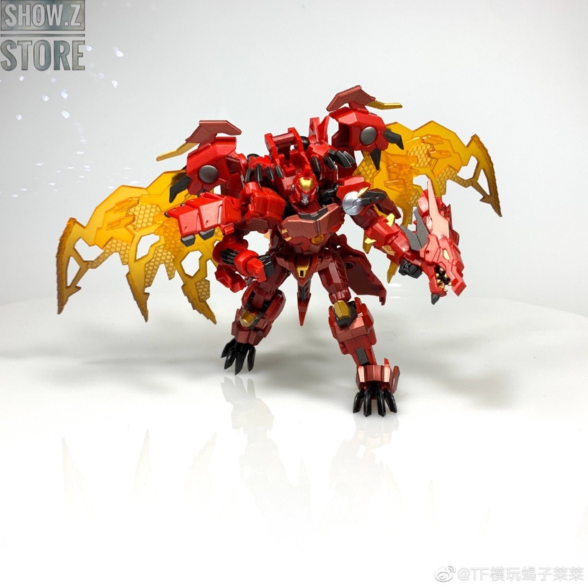 IronFactory Iron Factory IF EX-42 EX42 Heatdeath Heat Death Red Dragon  Transmetal 2 Megatron - Show.Z Store