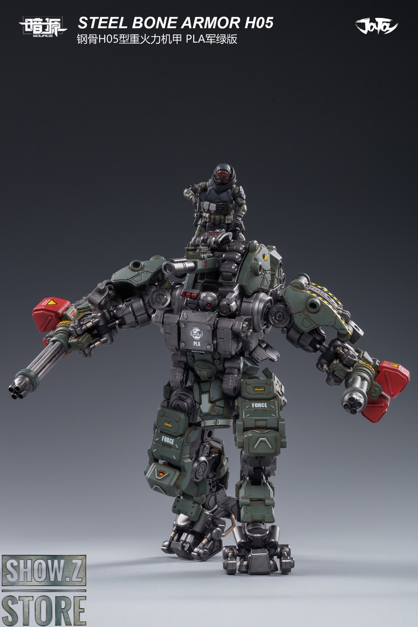 JoyToy Source 1/25 H05 Steel Bone Attack Mecha Military Green