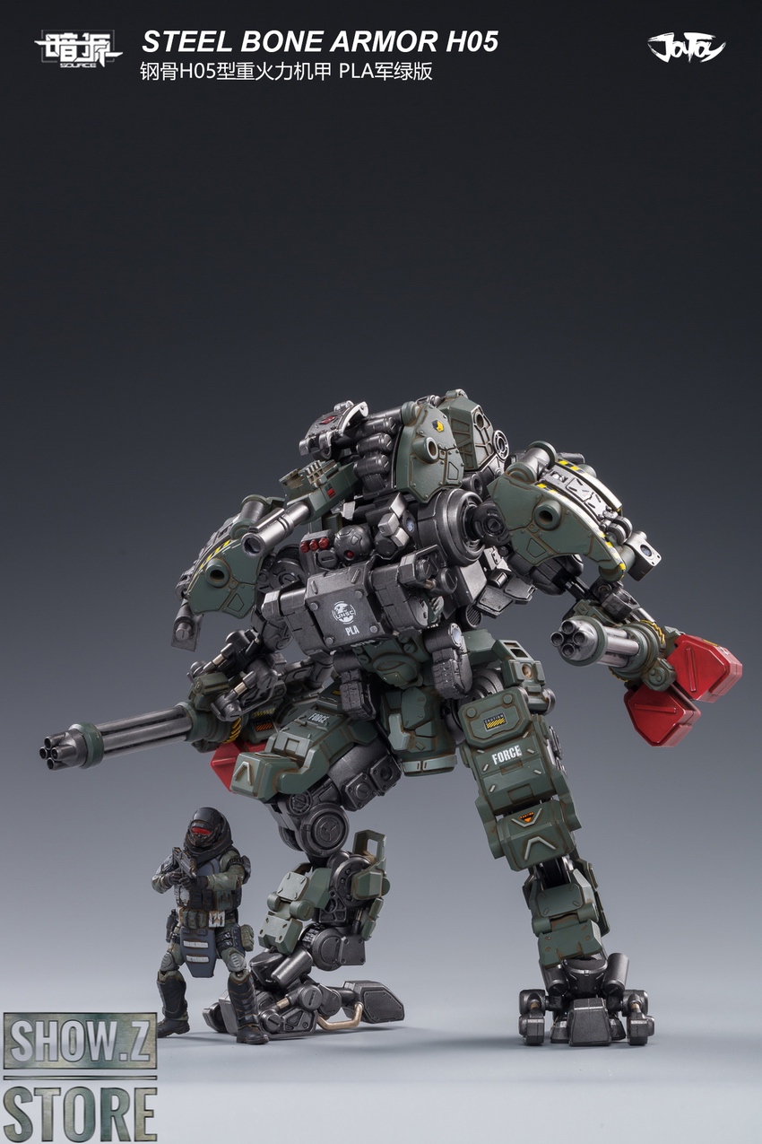JoyToy Source 1/25 H05 Steel Bone Attack Mecha Military Green