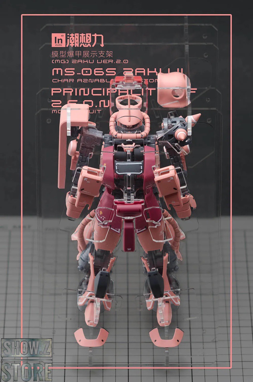 Inforce MS-06S Zaku II Commander Type Internal Structure Showcase