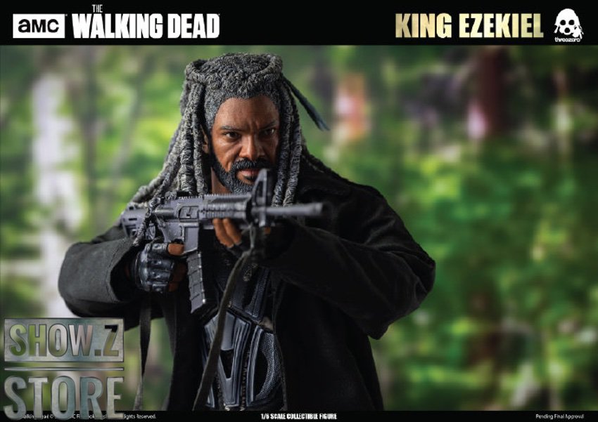 最*物様 threezero THE WALKING DEAD KING EZE Threezero The Walking Dead King Ezekiel 1/6 Scale | ShowZStore.com
