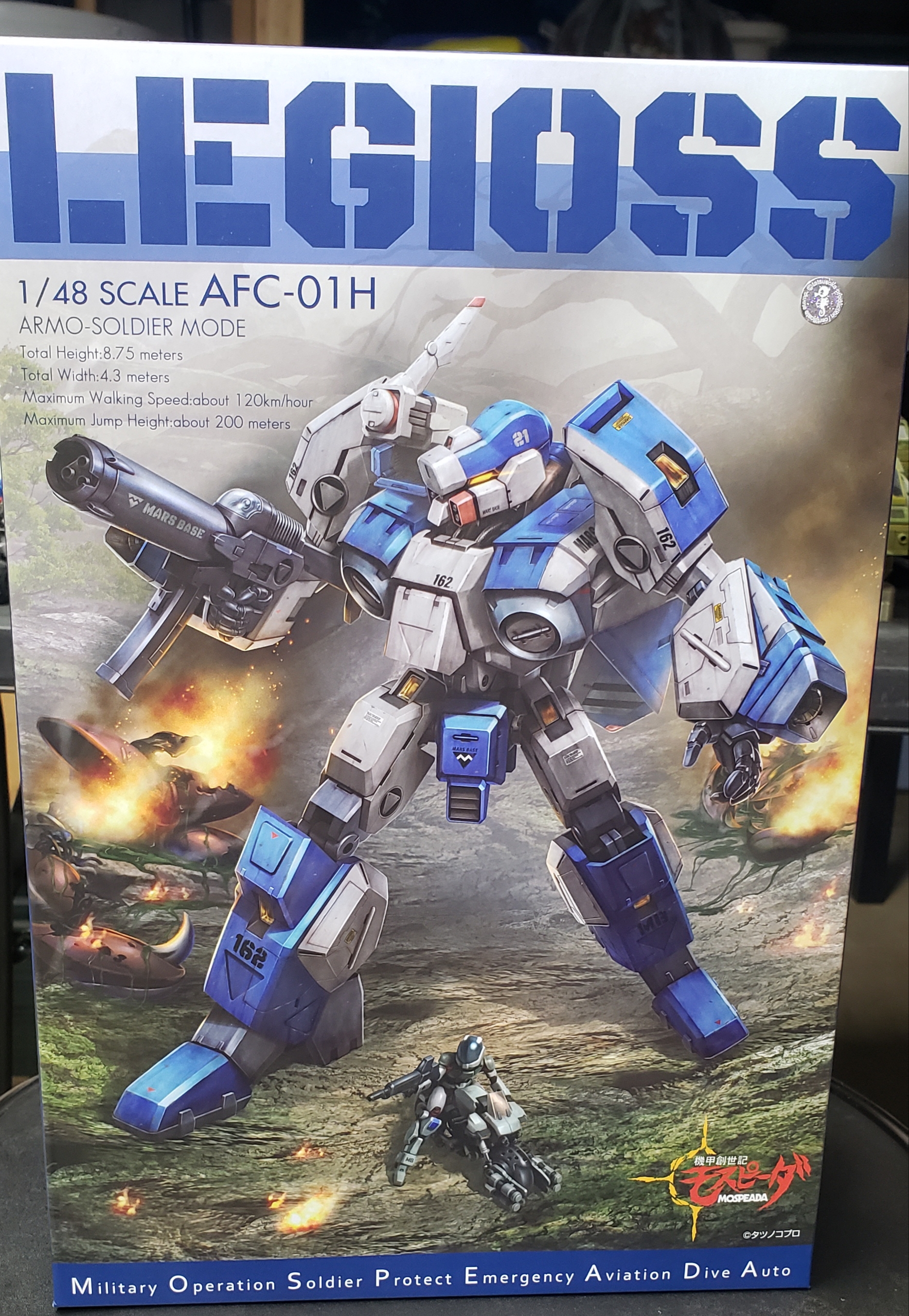 Sentinel Toys 1/48 Genesis Climber Mospeada Riobot AFC-01H Legioss