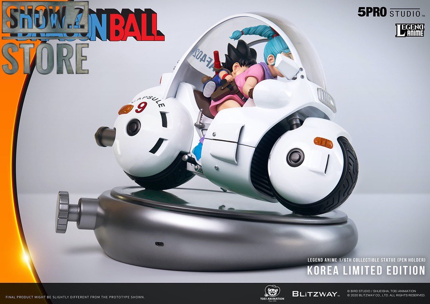 Blitzway×5PRO Dragon Ball Bulma's Capsule No.9 Bike - Show.Z