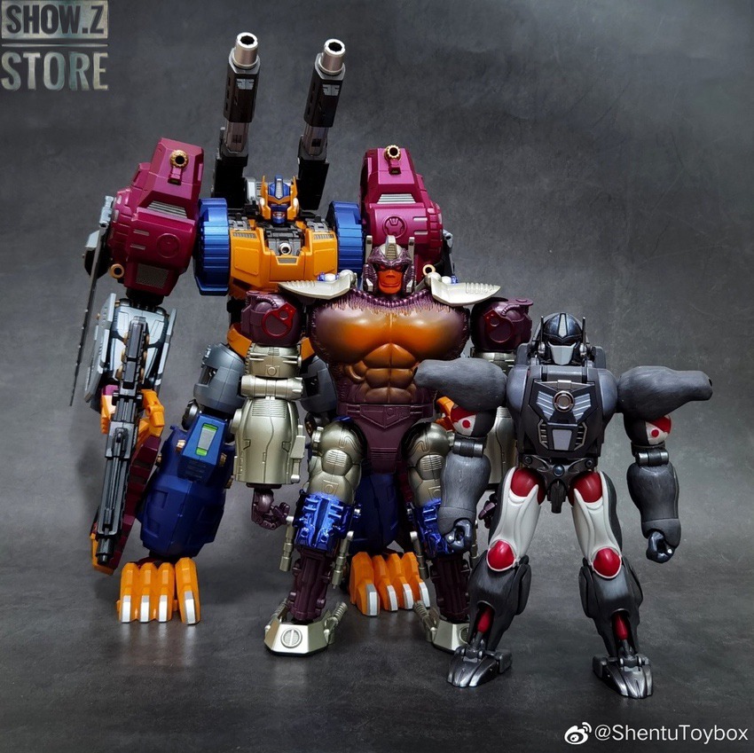 TransArt Skateboard Gorilla Beast Wars Transmetal Optimus