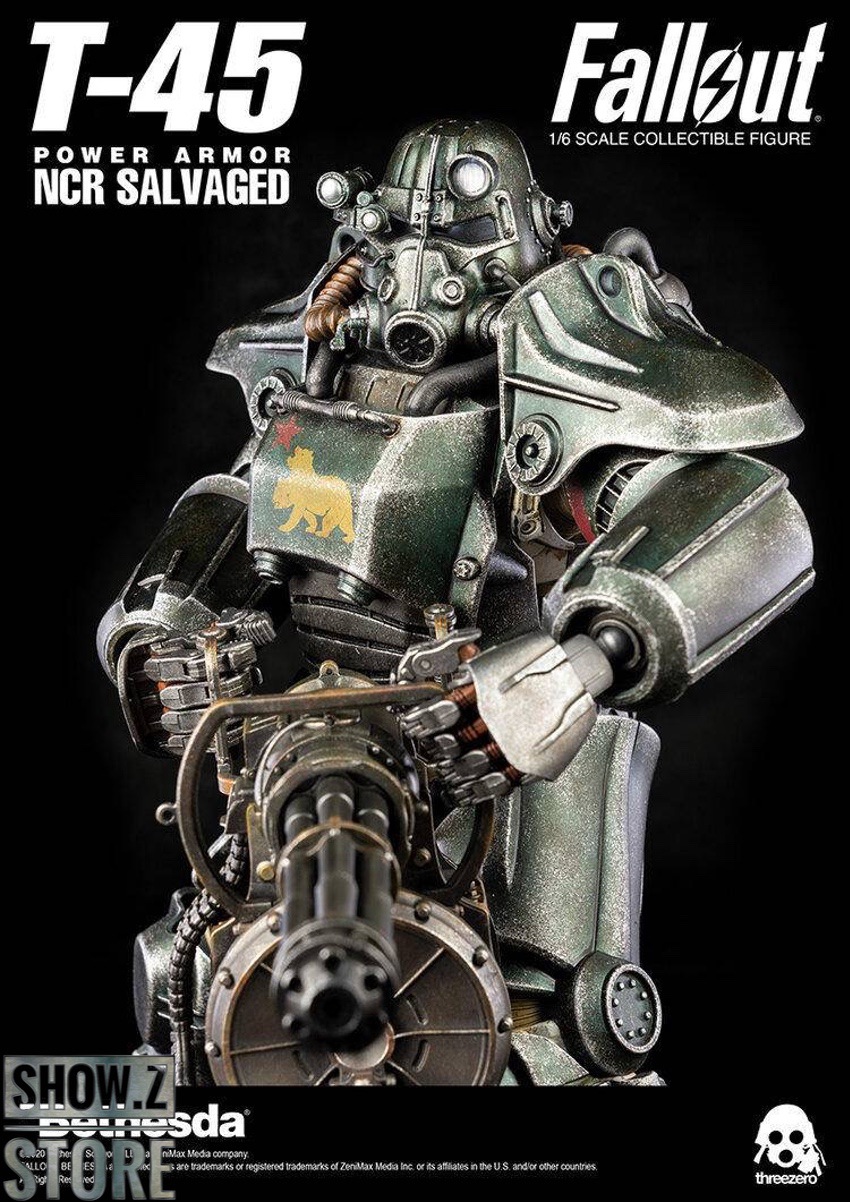 3A 1/6 T-45 NCR Salvaged Power Armor Figure | ShowZStore.com