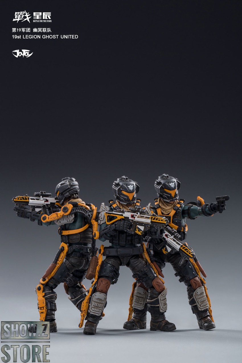 JoyToy Source 1/18 19st Ghost United Legion & Grice Anna Set