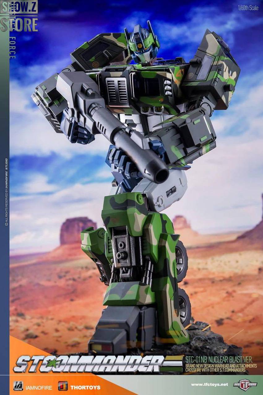 TFC Toys STC-01NB Supreme Techtial Commander Optimus Prime Nuclear Blast  Version - Show.Z Store