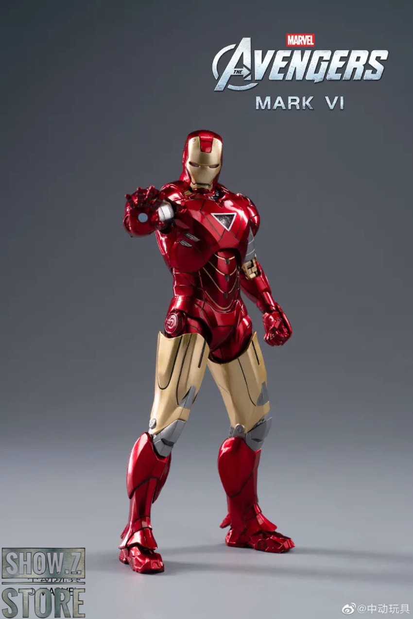 ZT Toys Marvel Licensed 1/10 Iron Man Mark 6 - Show.Z Store