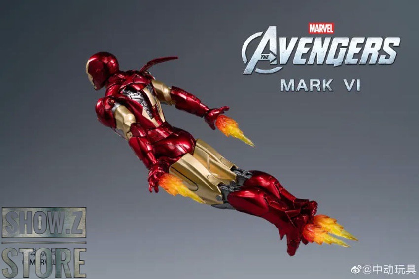 ZT Toys Marvel Iron Man Mark 6 1/10 | ShowZStore.com
