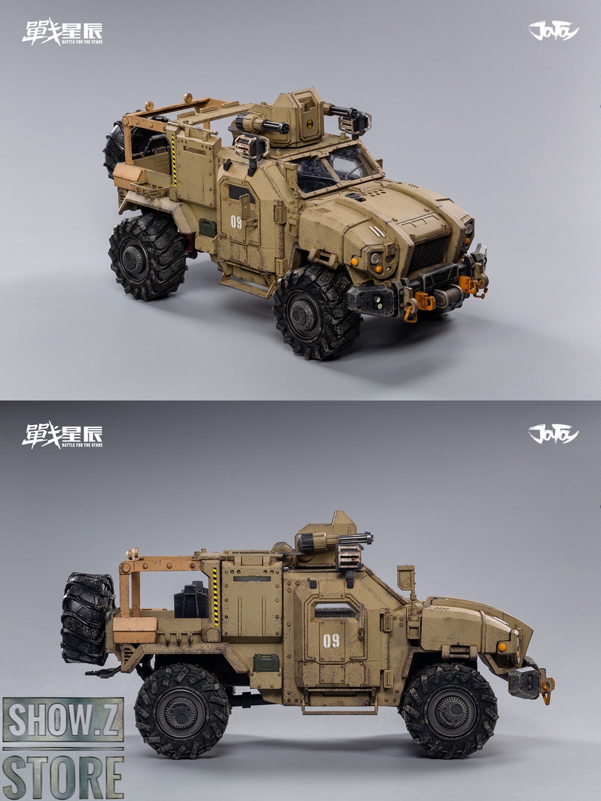 JJoyToy Source 1/18 War Stars Crazy Armed SUV Desert Version - Show.Z Store