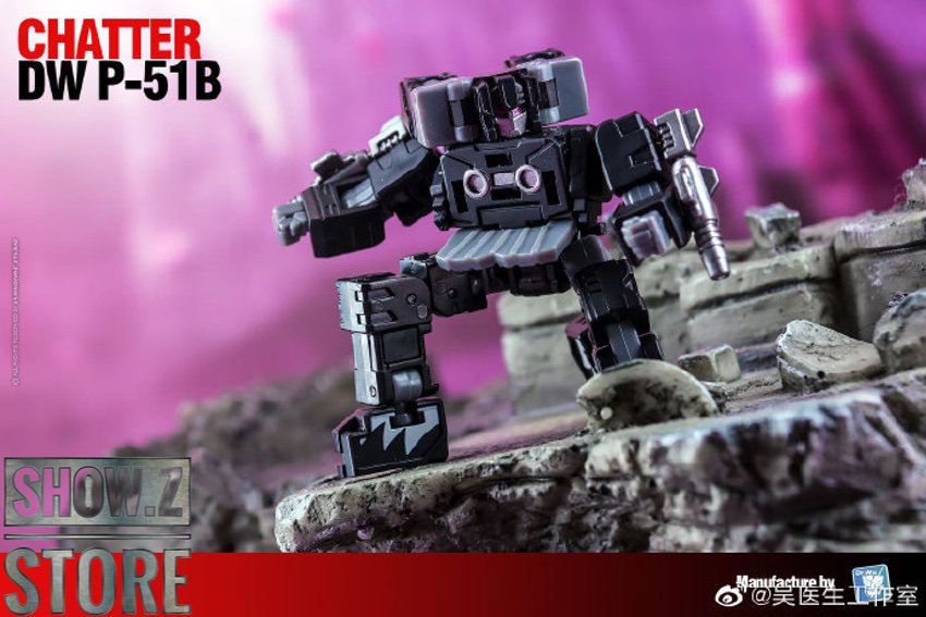 Dr.Wu DW-P51B Chatter Beastbox & Sqwaktalk Black Version - Show.Z 