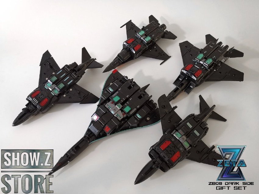 Zeta Toys ZB-08 Darkside Superitron Superion Black Version