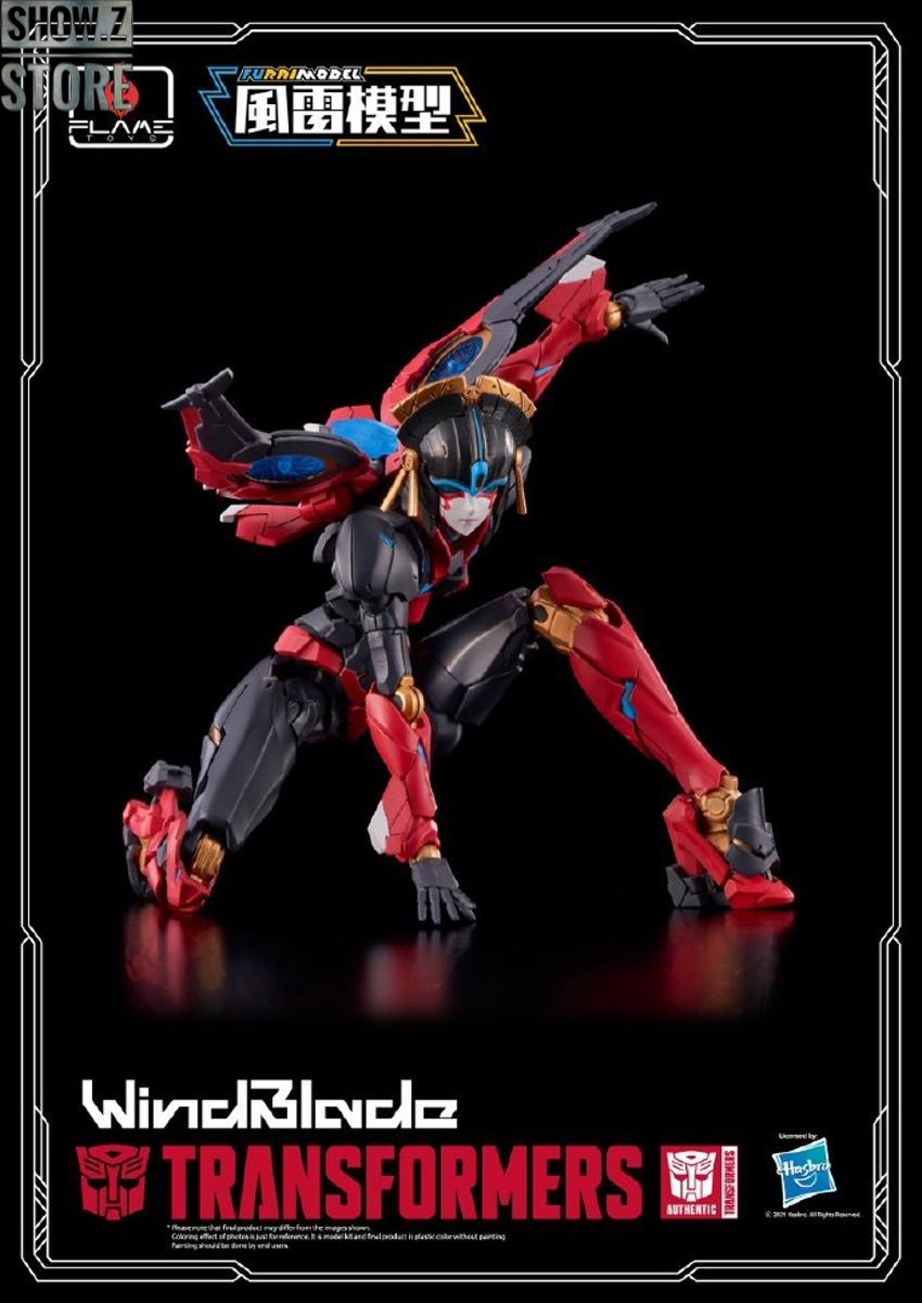 Flame Toys Furai Model IDW Windblade Model Kit Reissue
