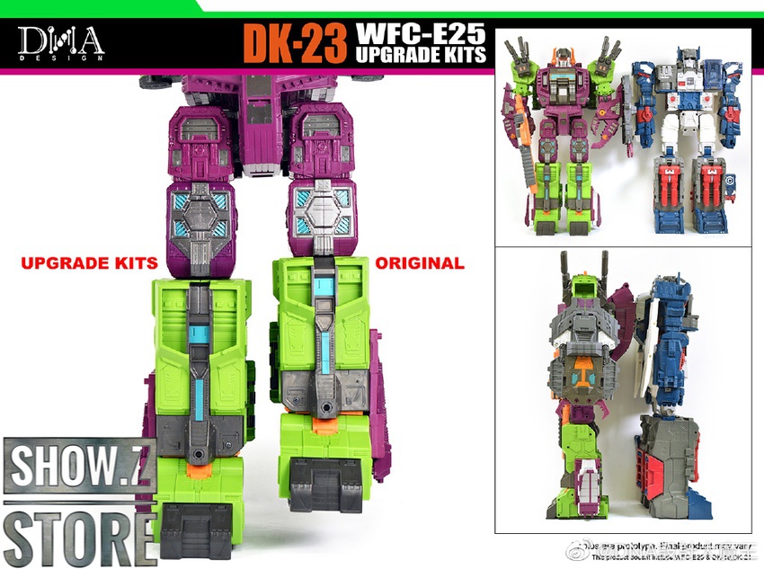 DNA Design DK-23 Upgrade Kit for WFC-E25 Scorponok - Show.Z
