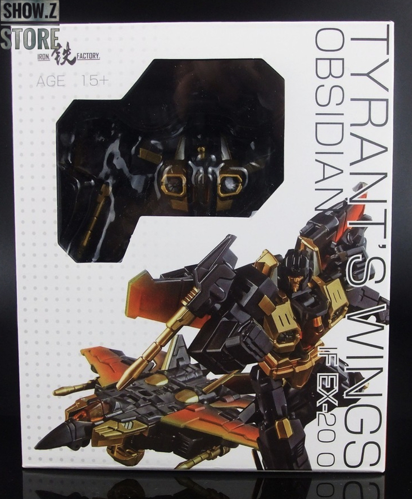 IronFactory EX-20O Tyrant's Wings Obsidian Nova Storm - Show