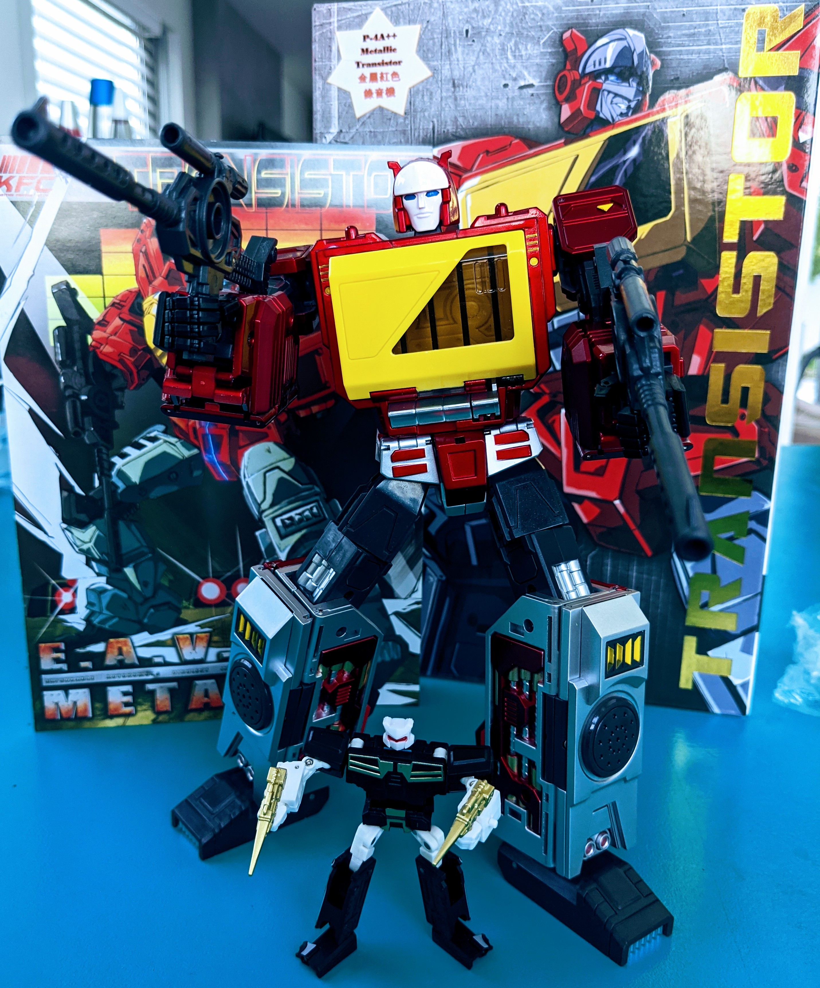 KFC EAVI METAL Transistor Mirrorverse 開封 【公式通販】
