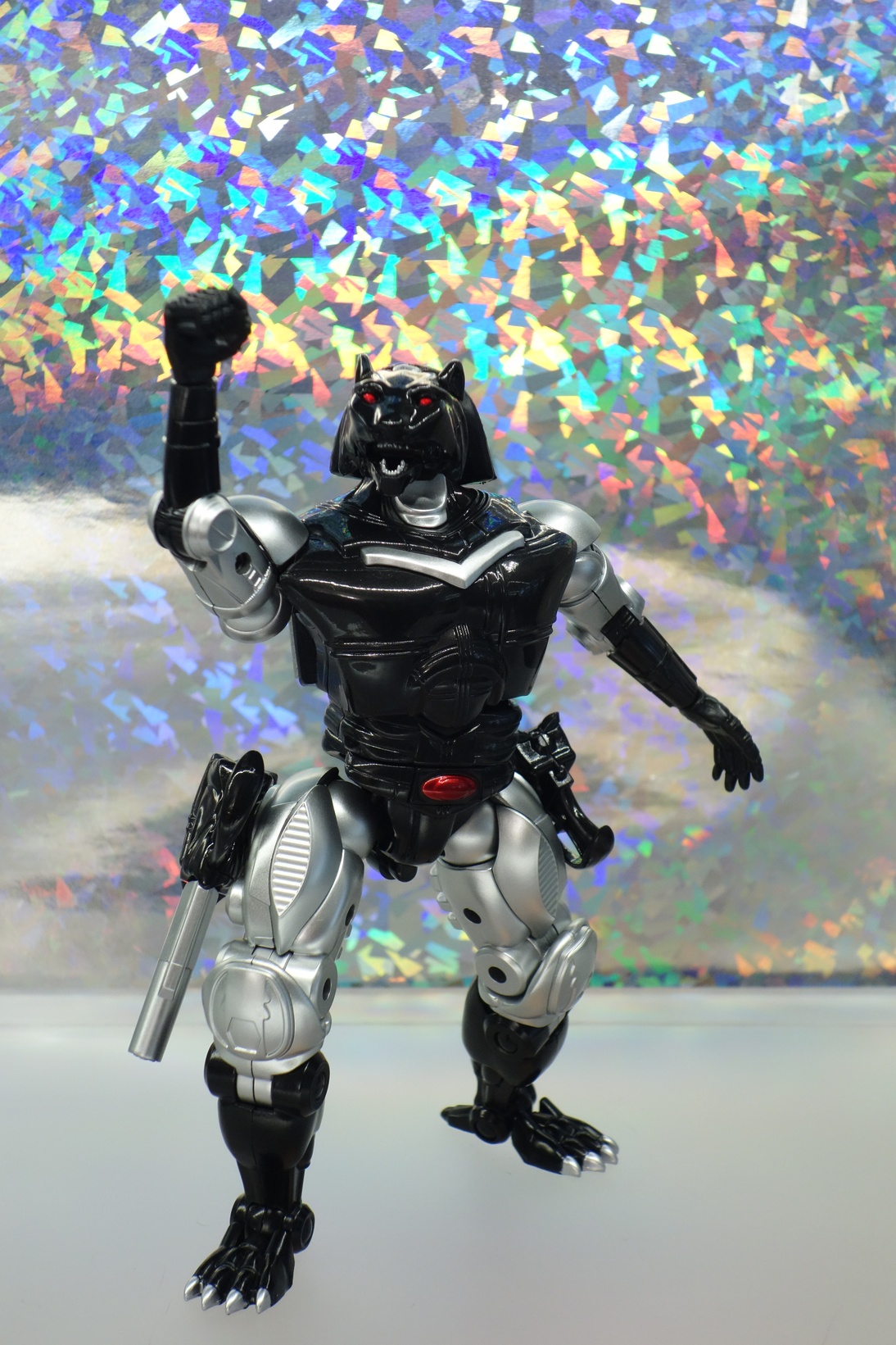 Transart Ravage Vs Kindgom Ravage Transformers Beast Wars Ravage TransArt BWM 04 TA BWM04 Ravage Beast