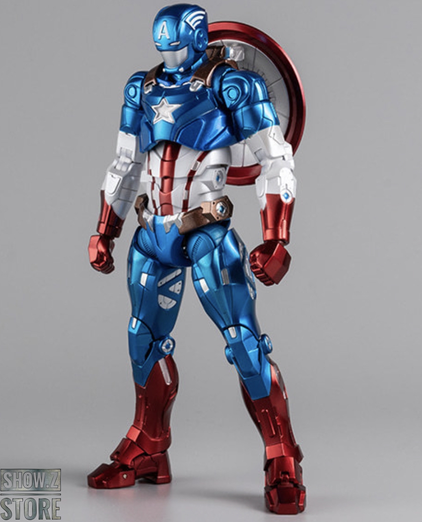 Sentinel Toys Captain America Marvel Comics Fighting Armor