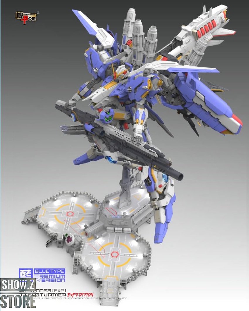 Mechanicore 1/72 MASX-0033 EX-S Gundam Blue Version - Show.Z Store