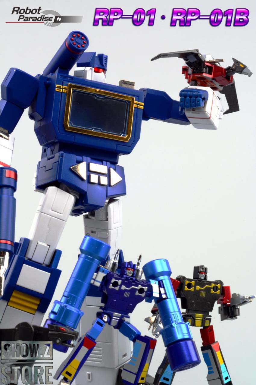 Robot Paradise RP-01B Ravage, Rumble & Laserbeak Set of 3