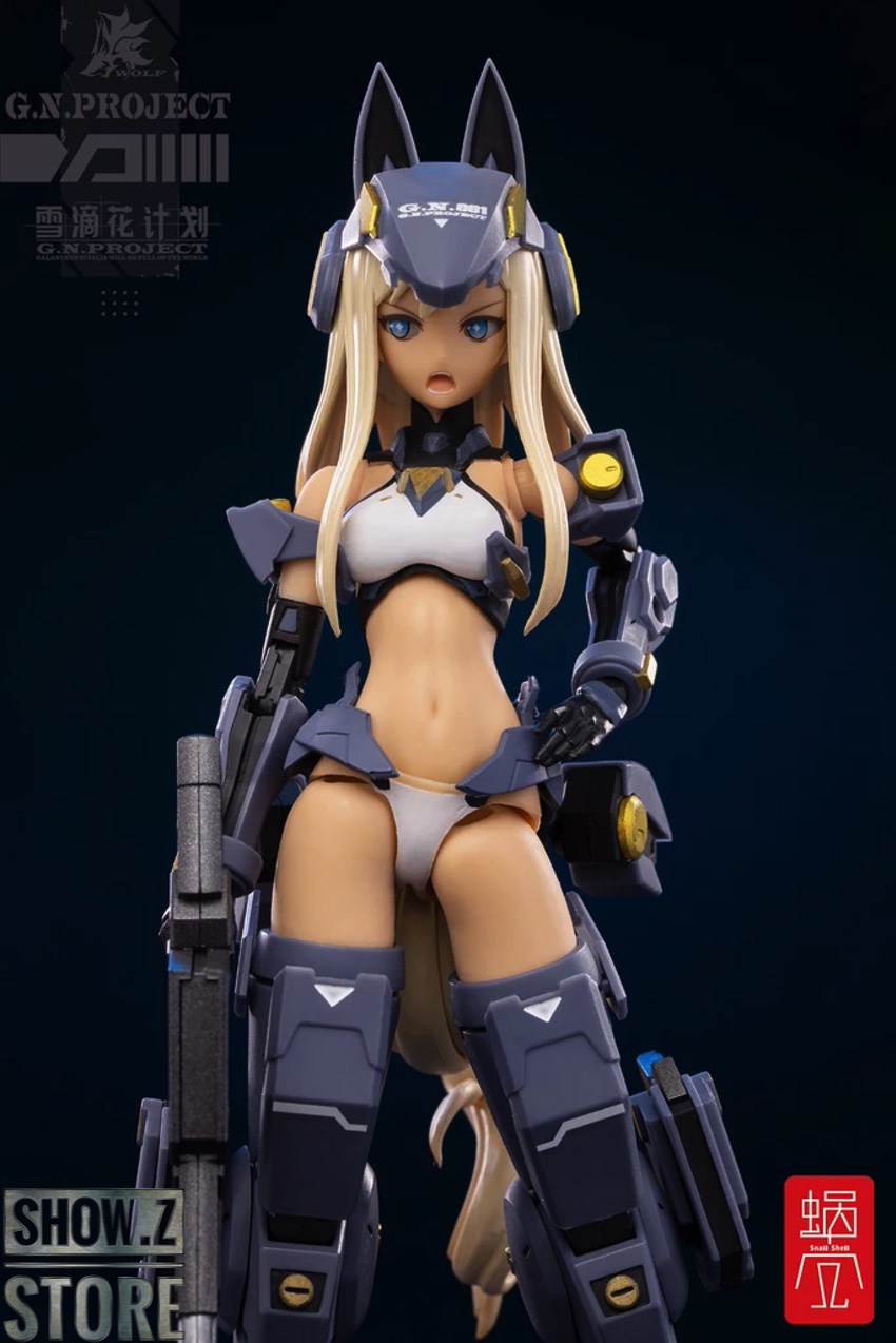 Snail Shell G.N. Project WOLF-001 Wolf Girl Armed | ShowZStore.com
