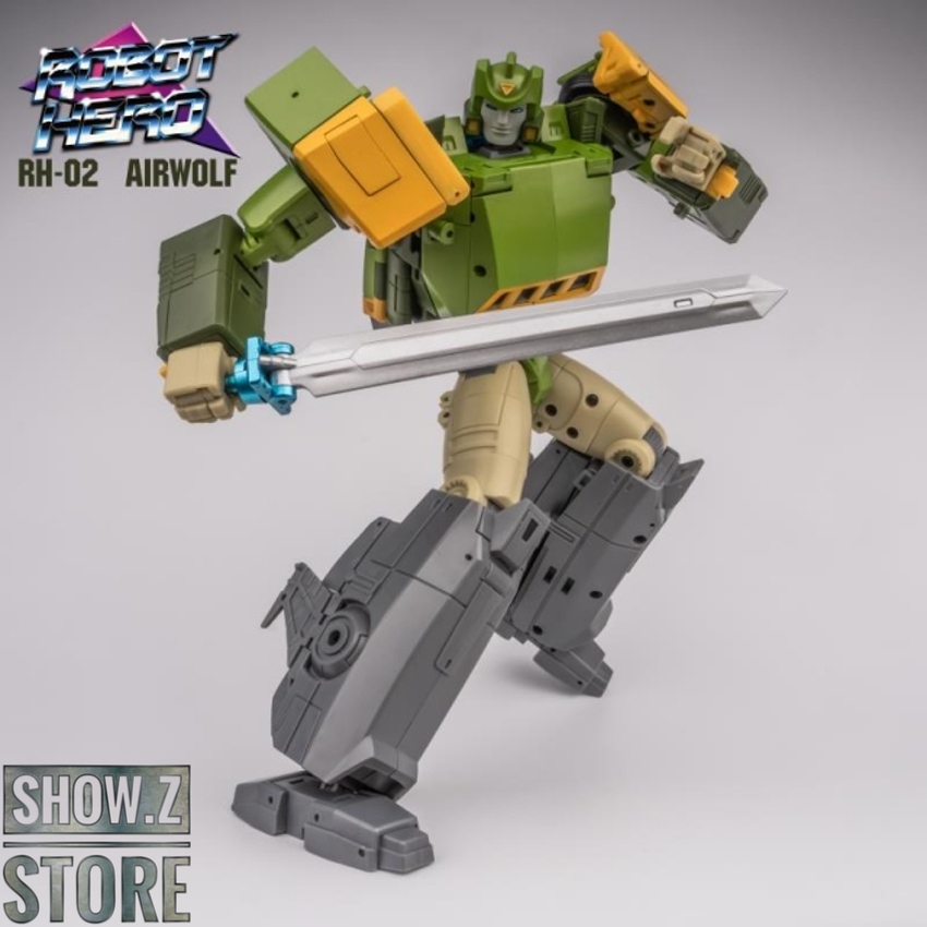 Robot Hero RH-02 AirWolf Springer