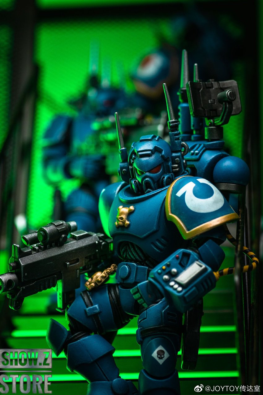 IN STOCK  JOYTOY 1/18 Scale JT1293xx Warhammer 40K Ultramarines Infiltrators Set Of 4 I.371208345