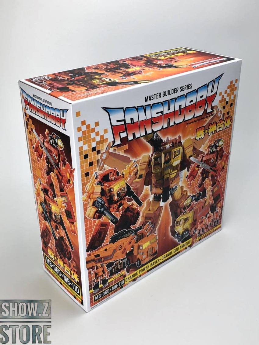 FansHobby MB-06D Power Baser Optimus Prime & MB-11D God Armor God 