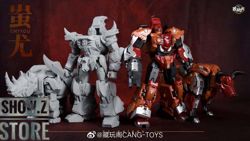 Cang-Toys Cang Toys CT CT-Chiyou-01 Ferocious Rampage Feral Rex Predaking  Chiyou Combiner - Show.Z Store