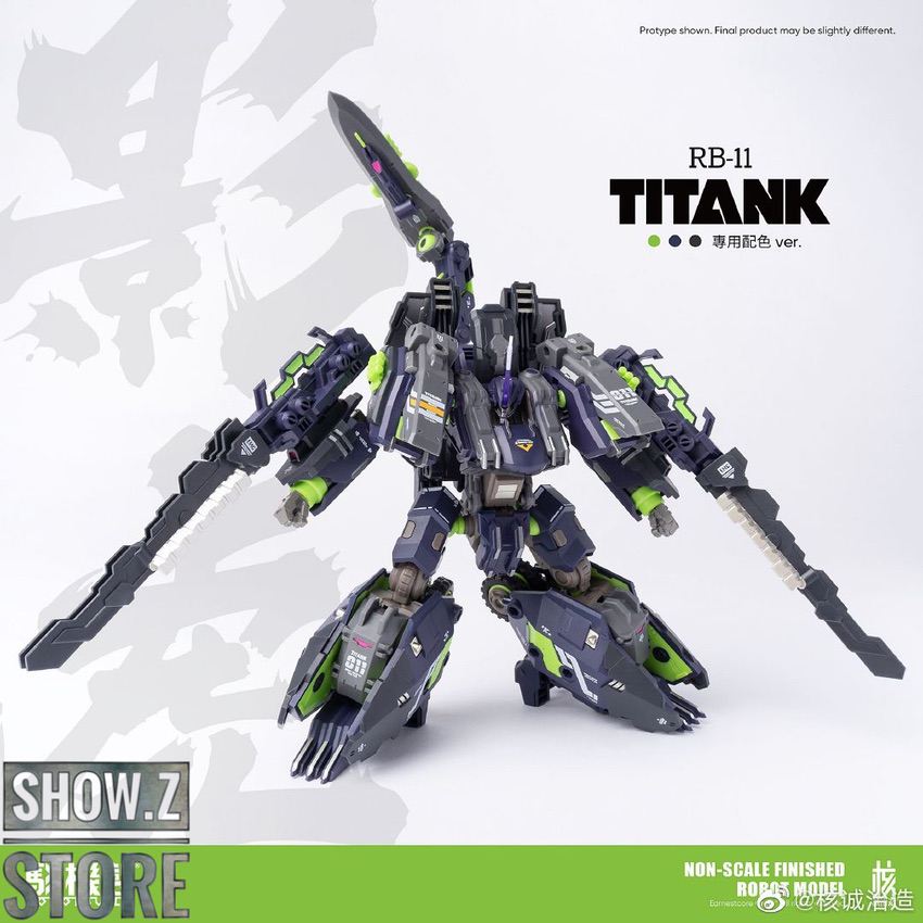ロボット Erin Earnestcore Craft Robot Build RB-13P POSEIDO Action Figure