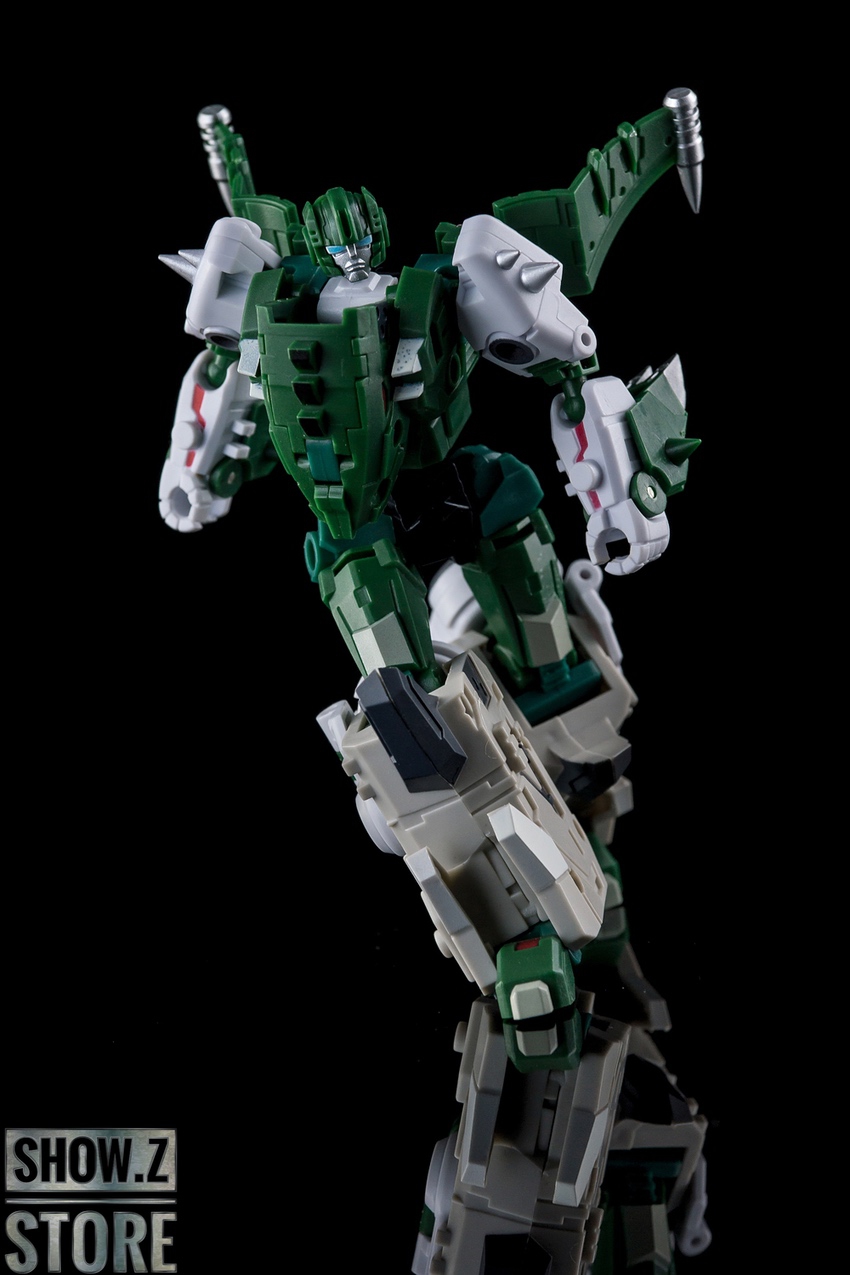 Fansproject Saurus Ryu-Oh Dinokings Combiner Reissue Version Set of 6  Material: Plastic ABS Height: 28cm / 11.02