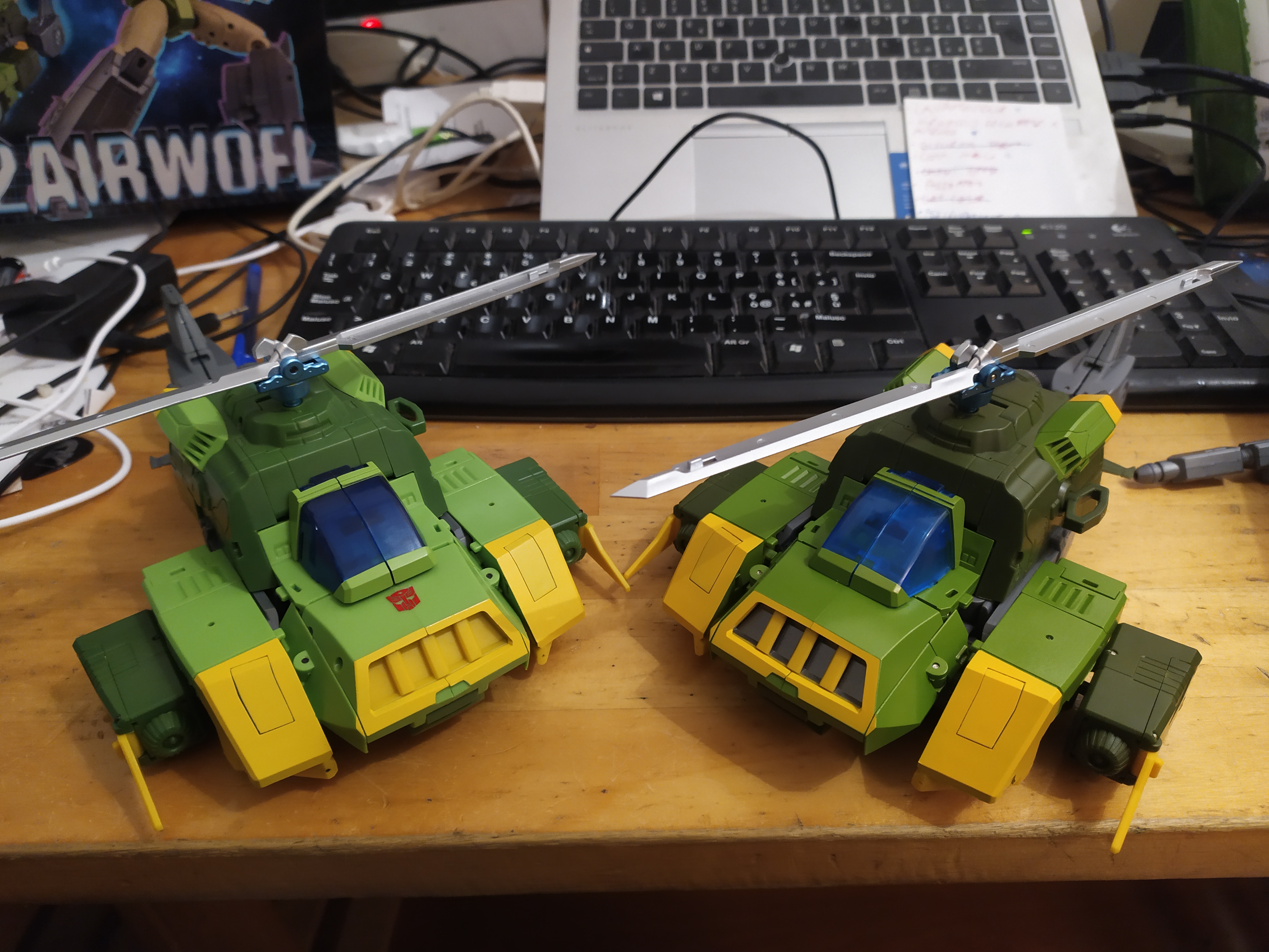 Reviews of Robot Hero RH-02 AirWolf Springer