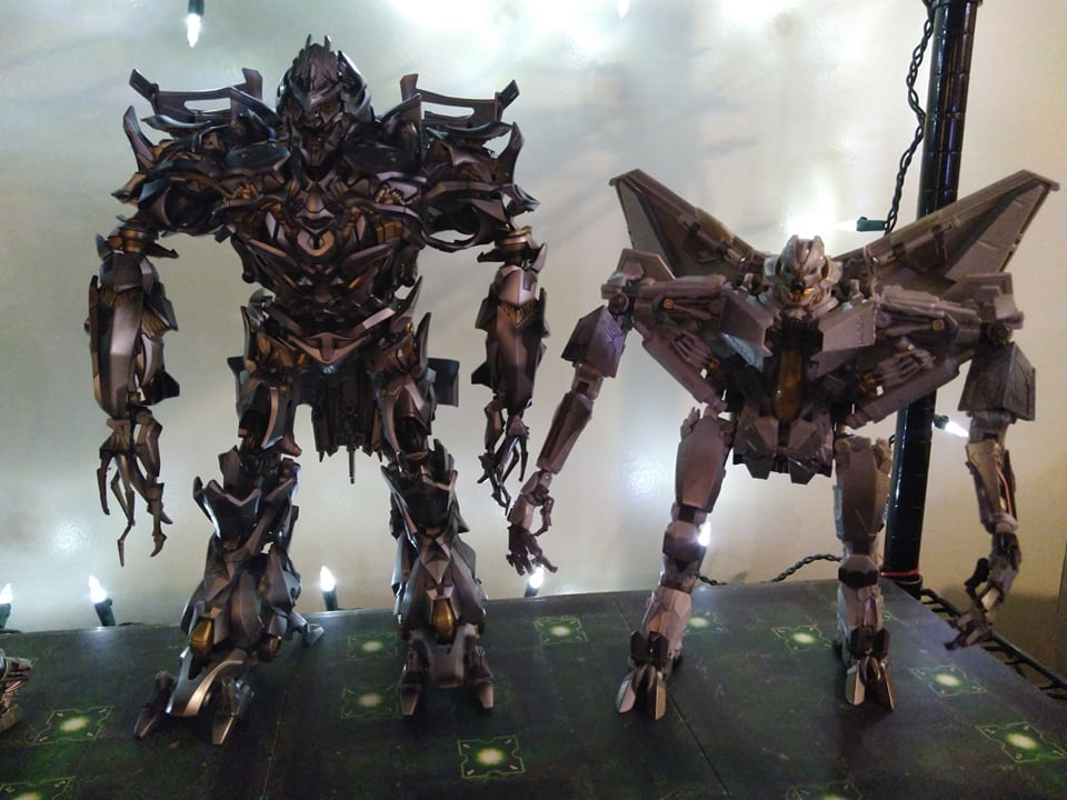 BMB製T-08 SHAKE SKY WING改修 Reviews of Model Wizard T-08 Shake Sky Wing Megatron Oversized