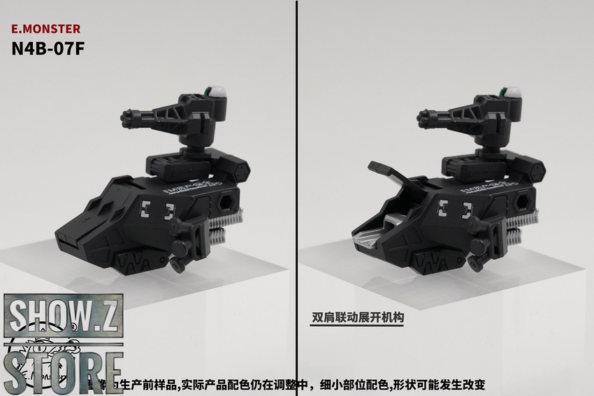 イデオン　メカニック　4点セット E-monster EM04 1/60 Quadruped Tank Diaclone - Show.Z Store