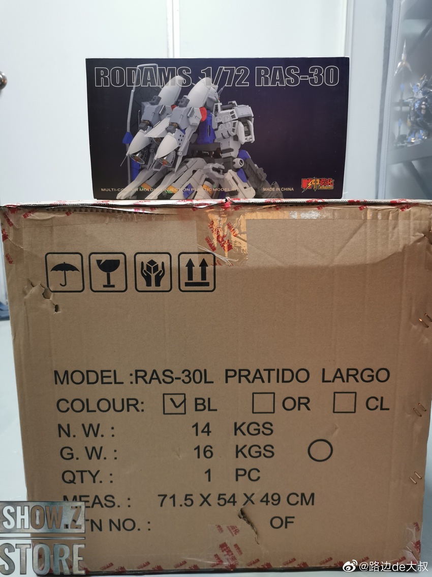 Rodams 1/72 RAS-30L Partido Largo RX-78GP03D Gundam
