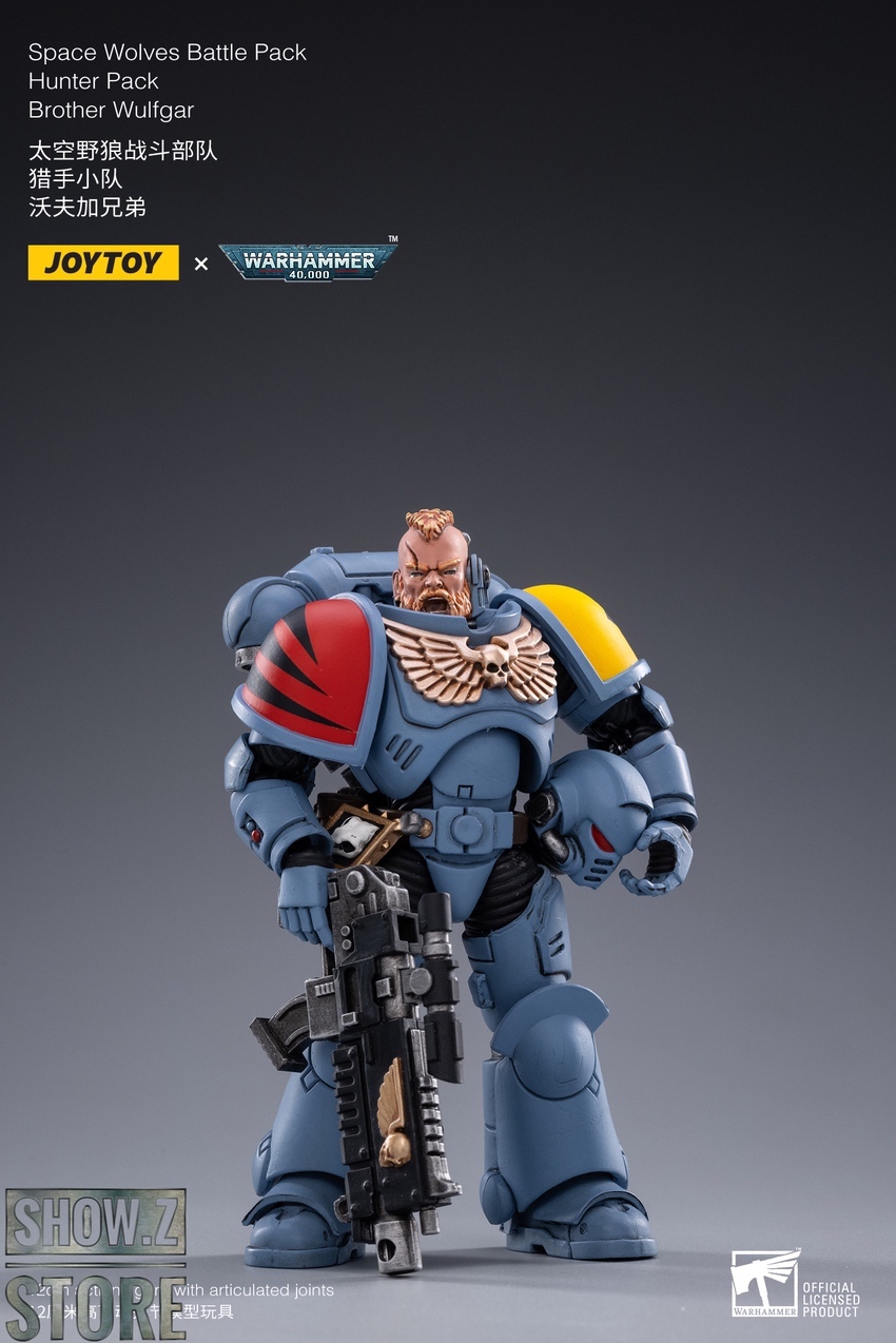 JoyToy 1/18 Warhammer 40K Space Wolves Pack | ShowZStore.com