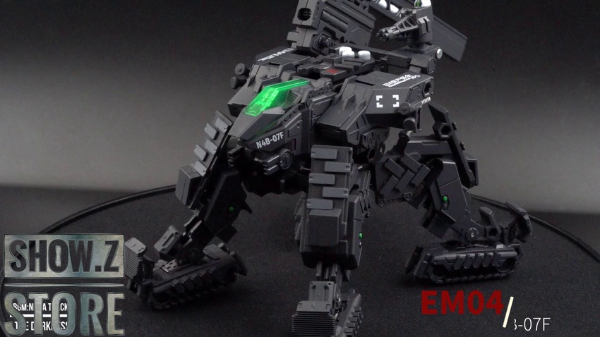 イデオン　メカニック　4点セット E-monster EM04 1/60 Quadruped Tank Diaclone - Show.Z Store
