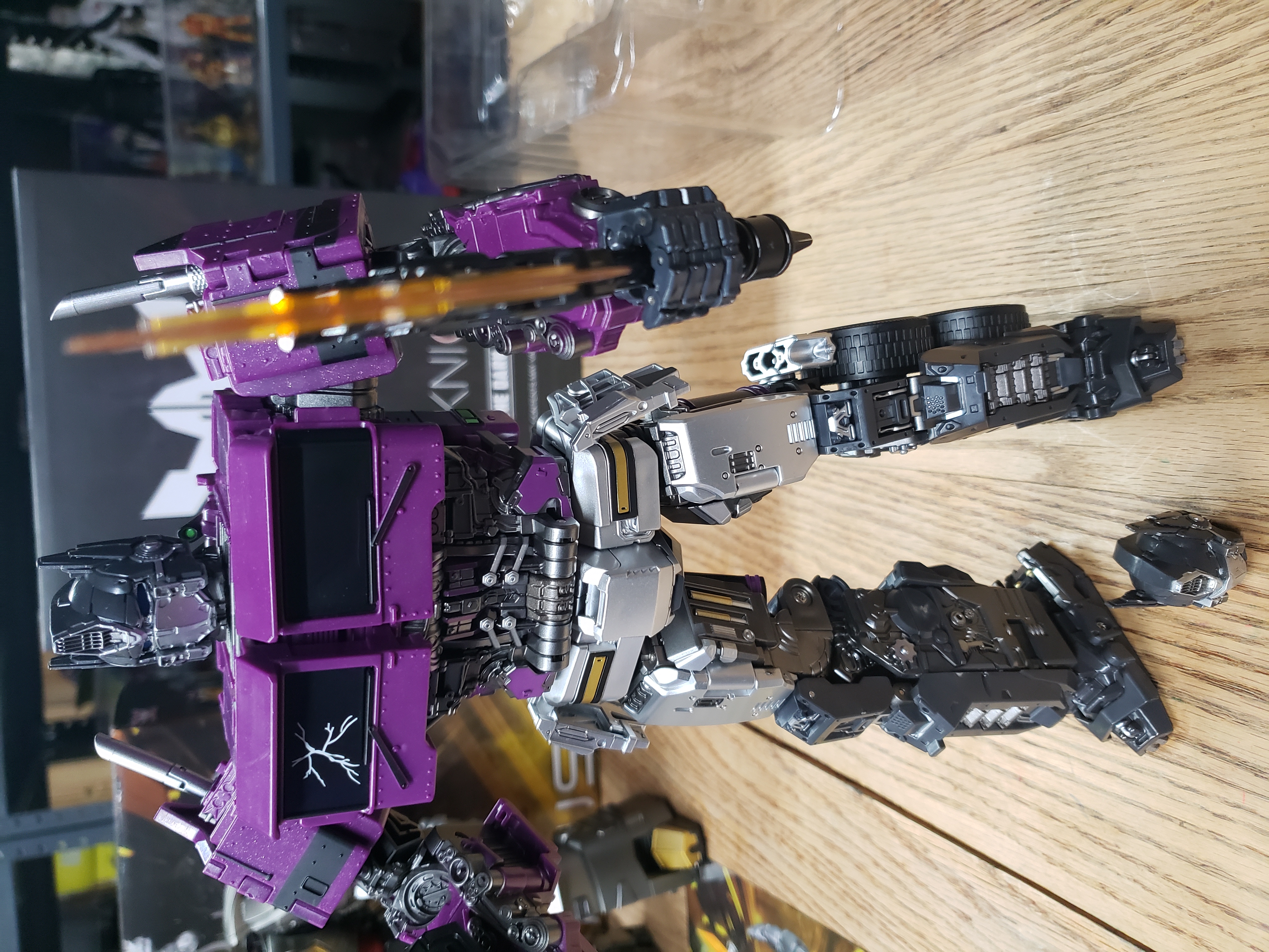 AOYI MECH Leader LS-13Z Transformers コンボイ 拡大版 外伝 特定紫 オプティマスプライム トランスフォーマー Video Review for the Aoyi Mech - LS-13 - Star Knight