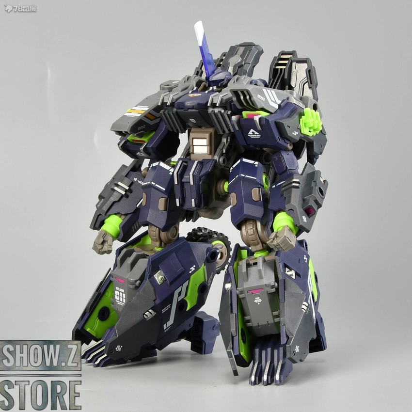 ロボット Erin Earnestcore Craft Robot Build RB-13P POSEIDO Action Figure