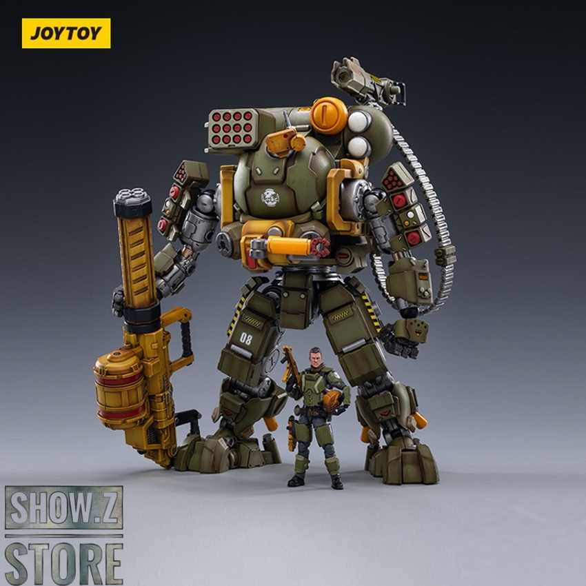 JoyToy Dark Source 1/25 Iron Wrecker 08 Heavy Airborne Mecha Rain Forest Operations Type w/ Pilot