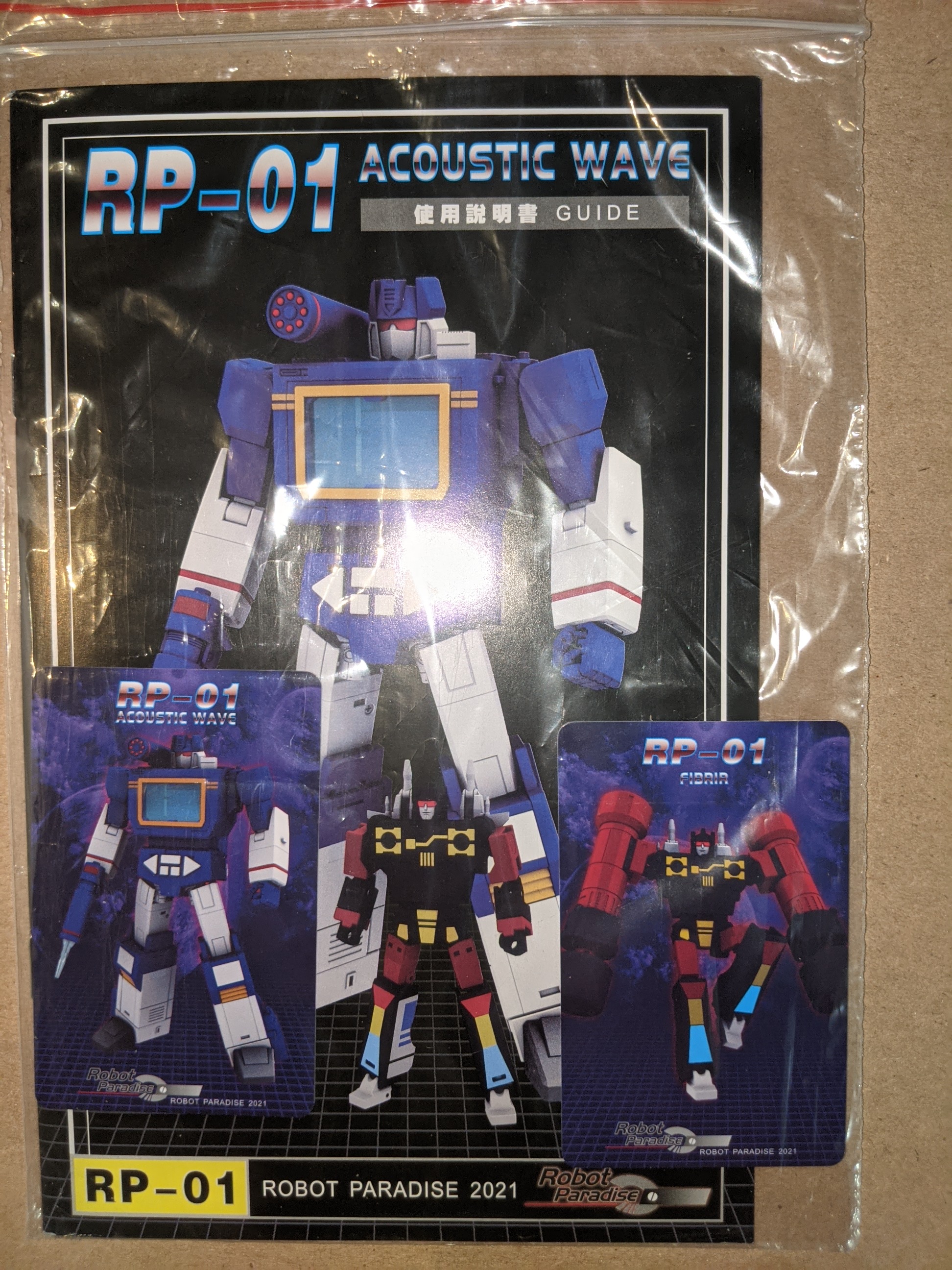 Reviews of Robot Paradise RP-01 Acoustic Wave Soundwave w/ Frenzy