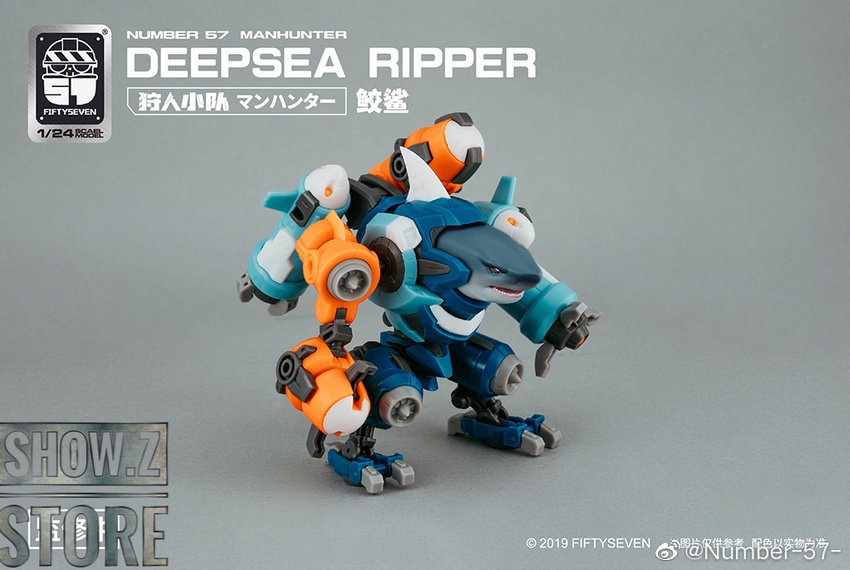 No.57 Man Hunter Shark 1/24 Model Kit - Show.Z Store