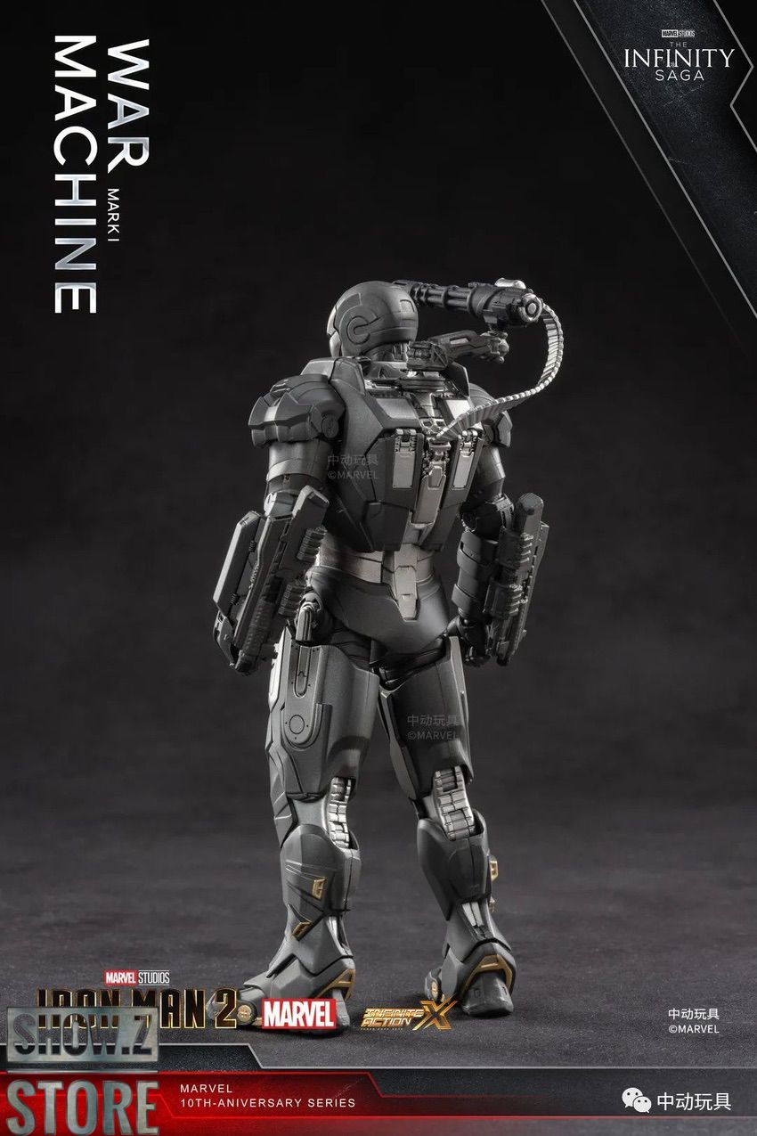 ZT Toys Marvel War Machine Mark 1 LED 1/10 | ShowZStore.com