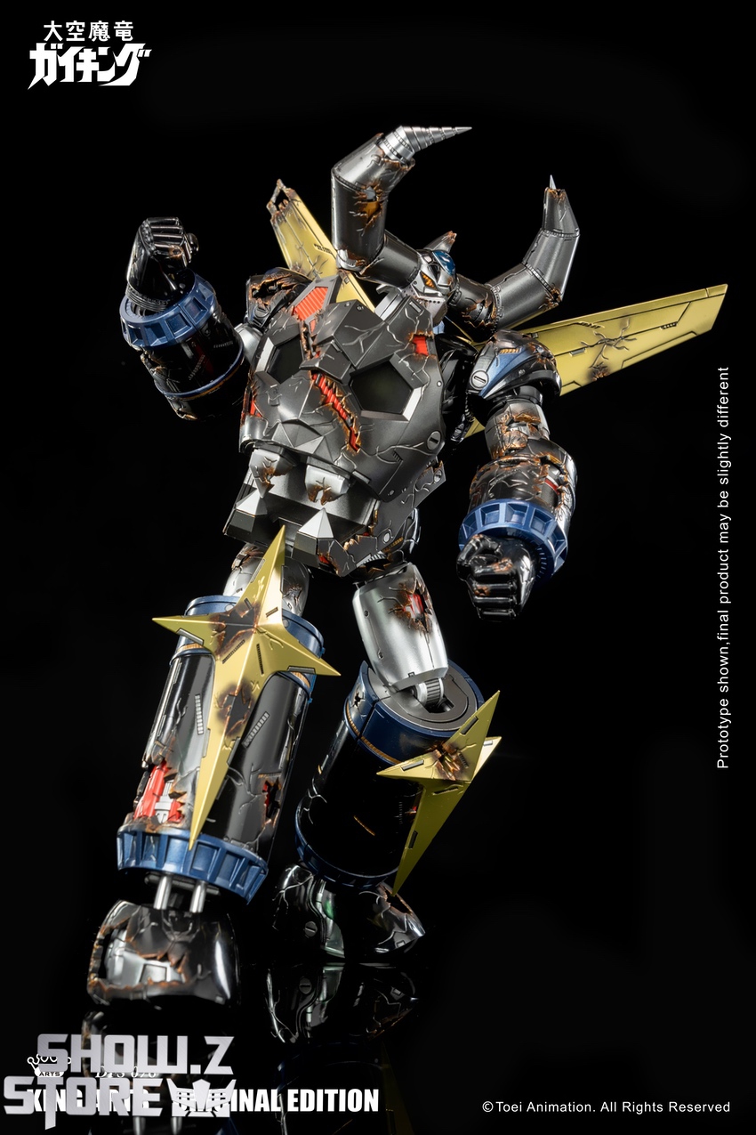 KING OF ARTIST 3点セット King Arts Diecast Figure Series DFS076 Gaiking EX Limited