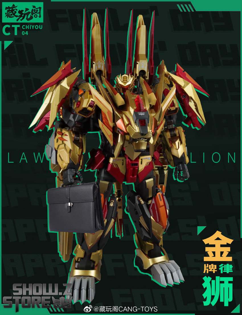 Cang-Toys CT-04 Kinglion & CT-07 Dasirius Set of 2 - Show.Z