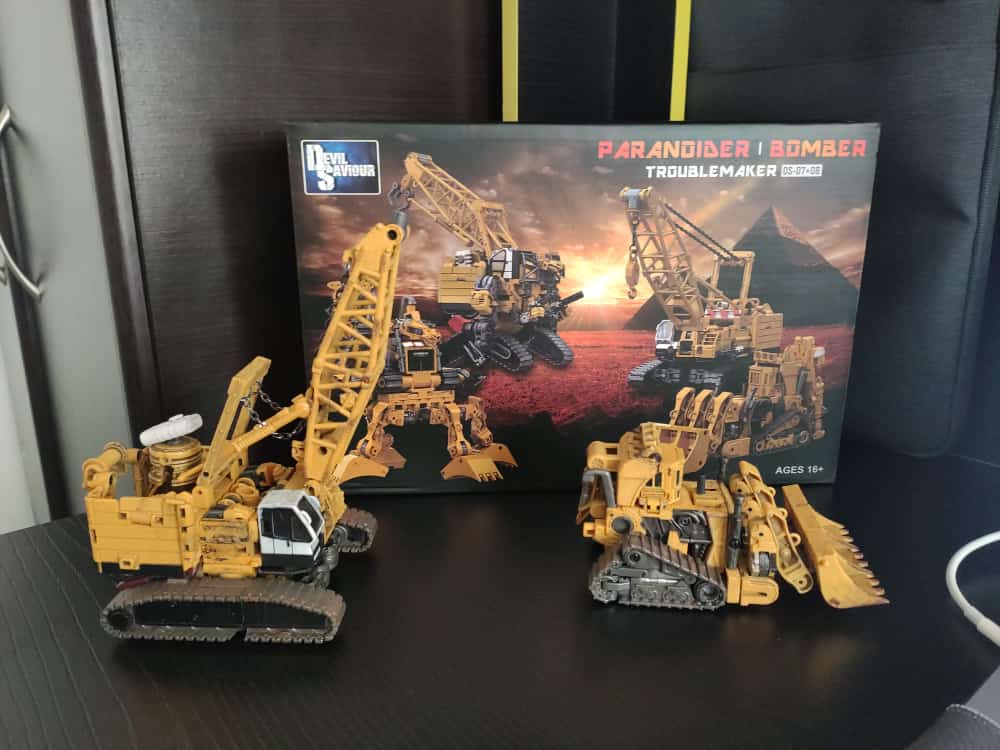 Reviews of Devil Saviour DS-07A Paranoider Hightower & DS-07B