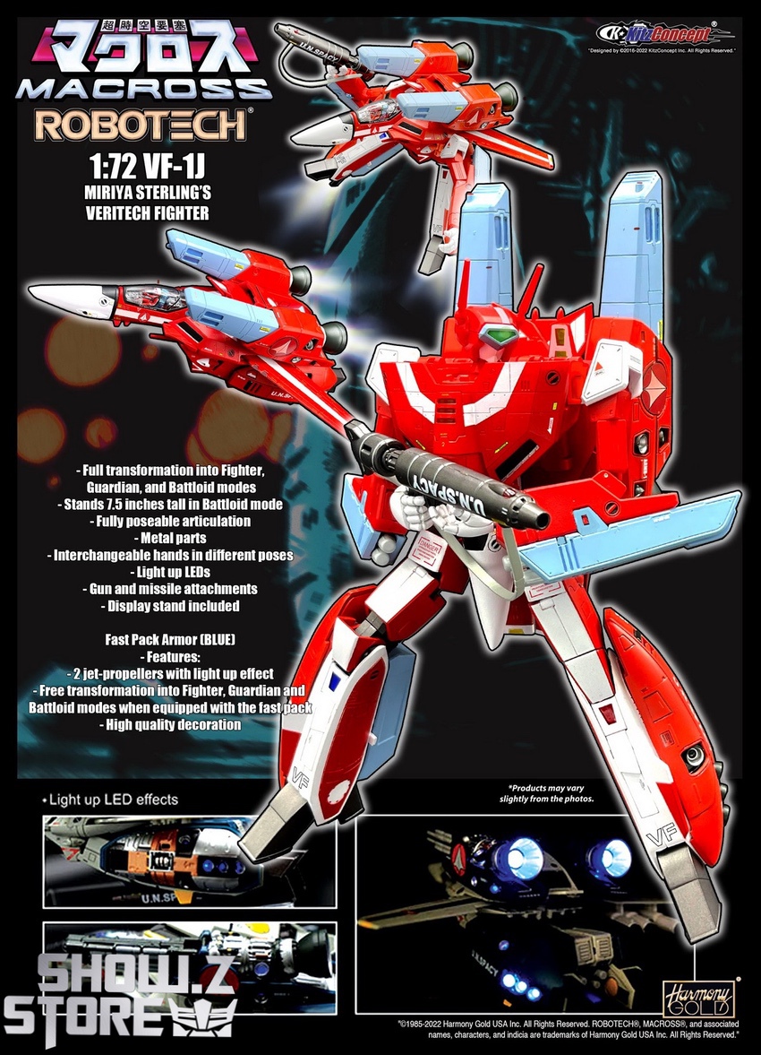 KitzConcept 1/72 Macross Miriya VF-1J | ShowZStore.com